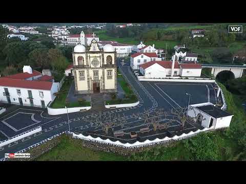 Vila das Lajes na Ilha das Flores Açores