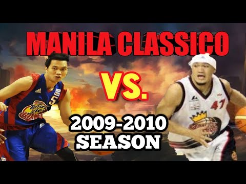 2009-2010 MANILA CLASSICO |  PUREFOODS vs GINEBRA 🏀 PART 1 ⚡