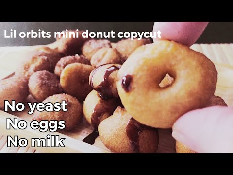 No Yeast Mini  Donuts ala lil Orbits mini donut by Simple Bakes