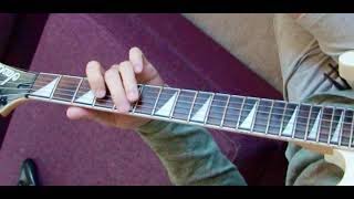 Black Sabbath Voodoo guitar solo lesson