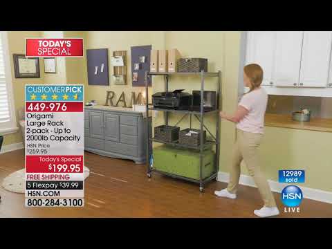 HSN | Storage & Organization featuring Origami 01.06.2018 - 04 PM