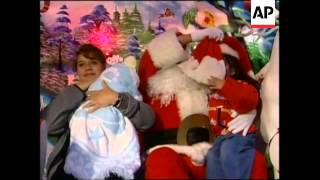 Santas take to the streets as Mexico City celebrates Xmas