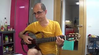 Sintonia de El Hombre y La Tierra , Antón Garcia Abril , fingerstyle , free TAB