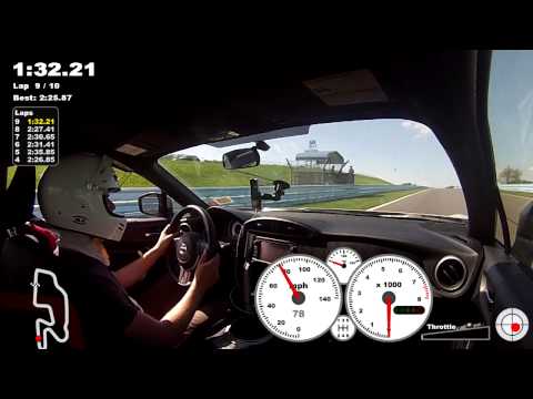 Fastest lap at Watkins Glen - Scion FR-S / Toyota 86 / Subaru BRZ (May 19, 2015)