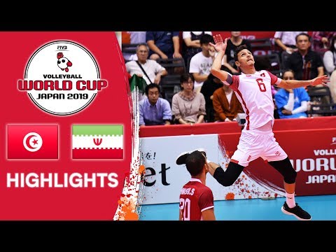TUNISIA vs. IRAN - Highlights | Men's Volleyball World Cup 2019