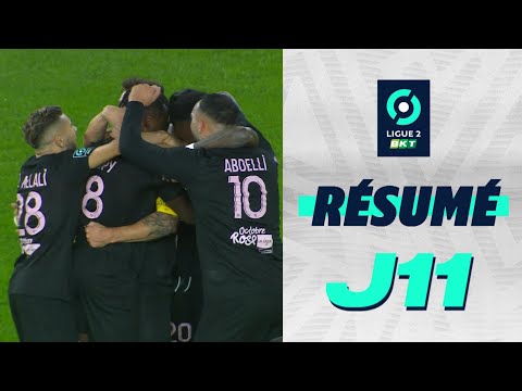 Résumé 11ème journée - Ligue 2 BKT / 2023-2024