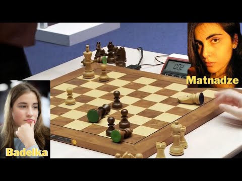 Who says chess is not exciting? Crazy Chess Armageddon || IM Badelka VS IM Matnadze 2021