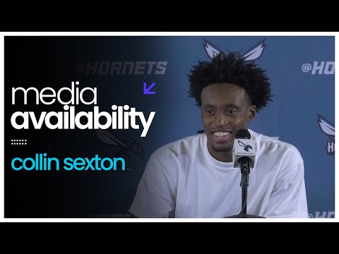 Hornets vs Thunder: Collin Sexton Postgame Media Availability