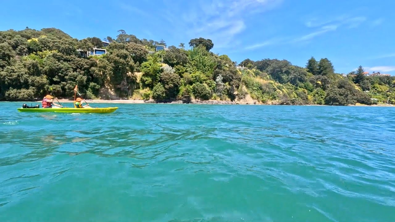 Family kayak trip - NZ summer holiday