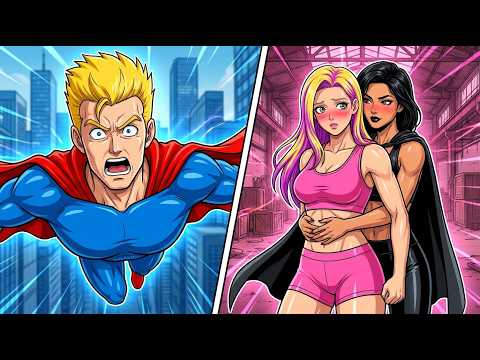 Superhero Turned into Heroine after getting TRAPPED | MTF Animation TG TF