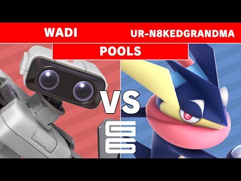 Genesis 6 - WaDi (ROB) vs ur-n8kedgrandma (Greninja) Winners - Smash Ultimate