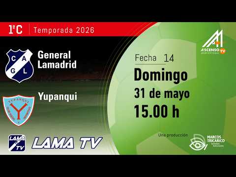 #PRIMERA C | GRAL. LAMADRID 4 - YUPANQUI 2 | PARTIDO