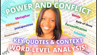 Power and Conflict Poetry Quotes | Structure, Context & Quotes To Memorise For 15 Poems in 15 Mins!