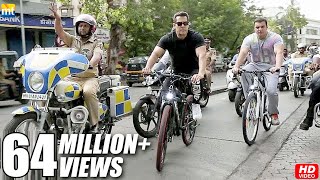 Salman Khan And Brother Sohail Khan Riding Cycle On The Streets Of Bandra, Mumbai video