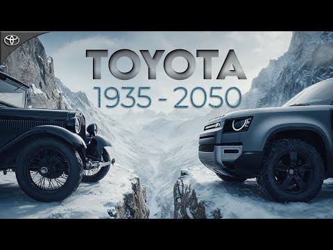 Toyota-Autoverwandlung | Entwicklung von 1935 bis 2050 in 5 Minuten