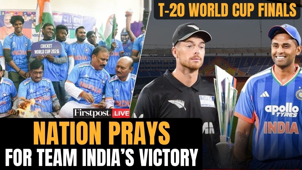 LIVE: T-20 World Cup Final: India Vs New Zealand | Indians Offer Prayers for Team India’s Victory
