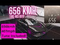Forza Horizon 5 - 400MPH 600KMH Koenigsegg Jesko top speed record. 𝟲𝟱𝟲𝗞𝗠𝗛 / 𝟰𝟬𝟳𝗠𝗣𝗛 T