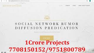 Social Network Rumer Diffusion Predication Based on Equal Responsibility Game Model
