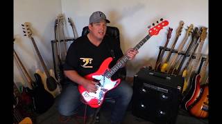 Video thumbnail for DEMO Hartke HD508 500watt 4x8 HyDrive Combo - Andy Irvine by Andy Irvine