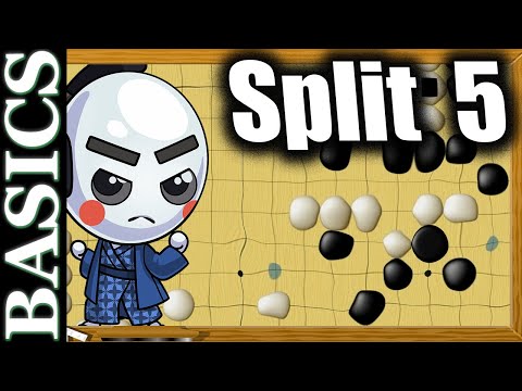 Splitting up 5D Groups - Back to Basics Baduk