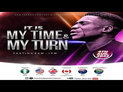 IT IS MY TIME AND MY TURN || NSPPD || - 4TH AUGUST 2022