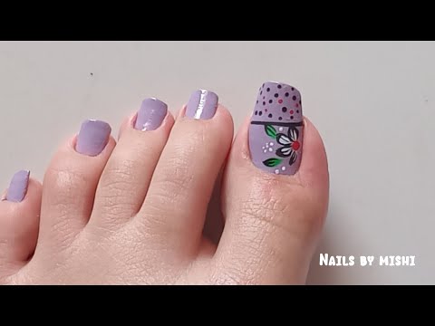 Toenail Desgin | Diseño de uñas para pies 2024 || Uñas 2024 Tendencias