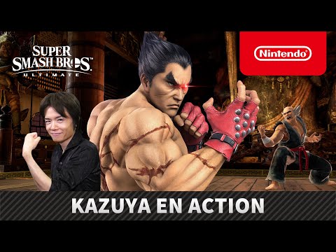 Kazuya en action (Nintendo Switch)