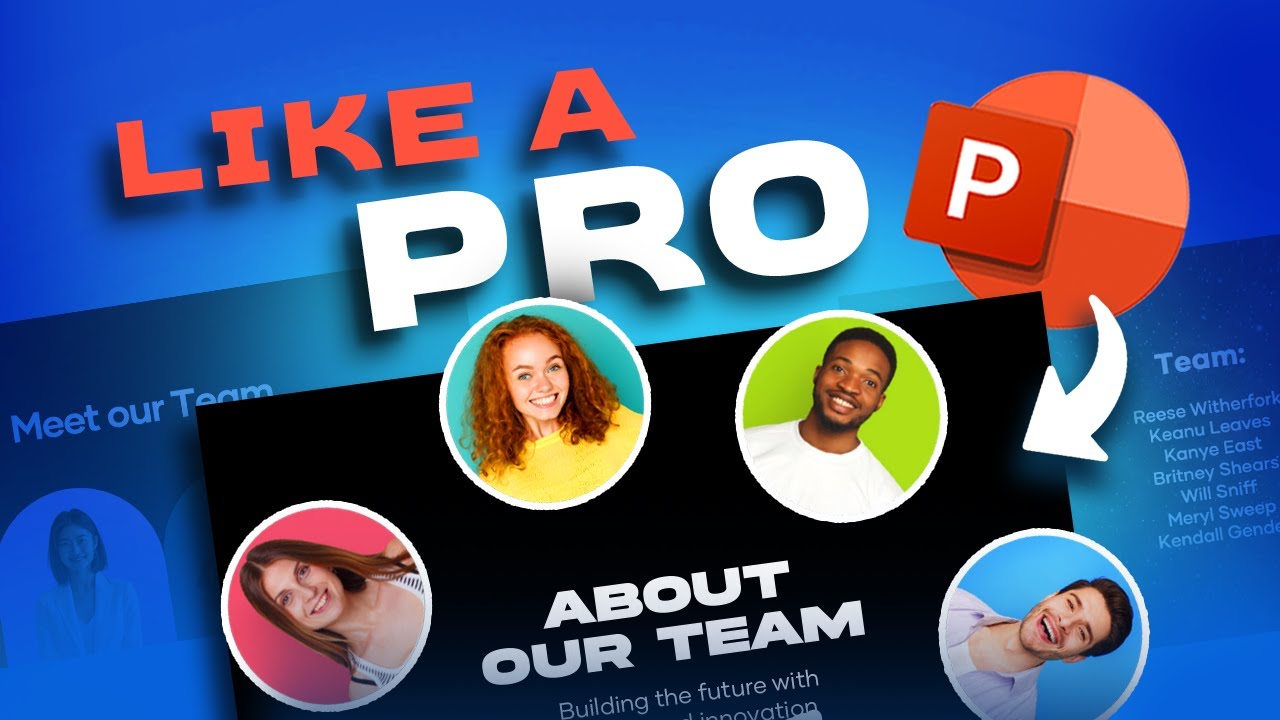 Easy TEAM SLIDES in PowerPoint 😎 (step-by-step)