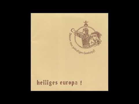 Ve Europa - Heiliges Europa! (Visionen Einer Zukünftigen Gesellschaft) 7" (Mjölnir Tonkunst 1996)