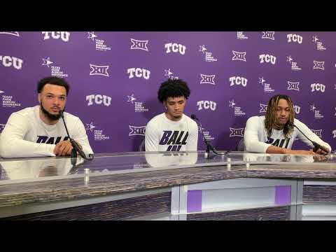 TCU Selection Show Press Conference | Jakobe Coles, Micah Peavy, Xavier Cork