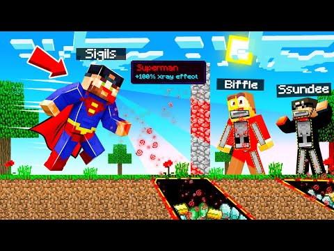 SUPER POWER HIDE and SEEK in Minecraft (OP)