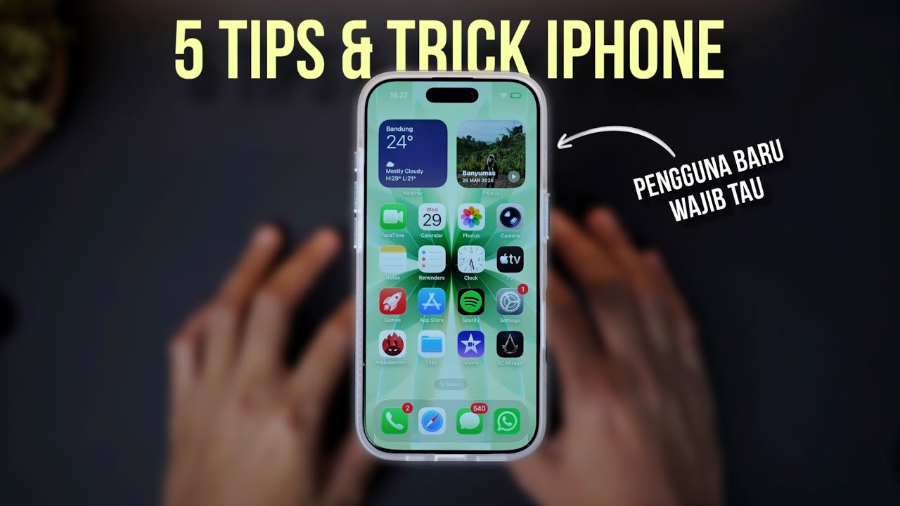 Wajib Tau! Tips & Trik Untuk Pengguna Baru iPhone! - April 2026
