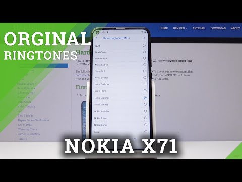 How to Switch Ringtone in NOKIA X71 - Orginal Ringotne List