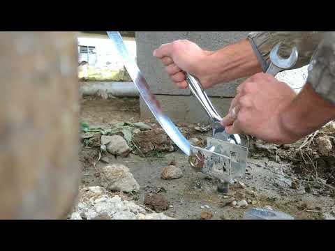 Installing Mobile Home Tie Down Strap