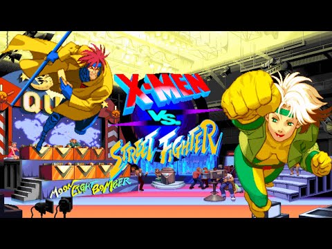 X-Men vs. Street Fighter Rogue/Gambit (Arcade)