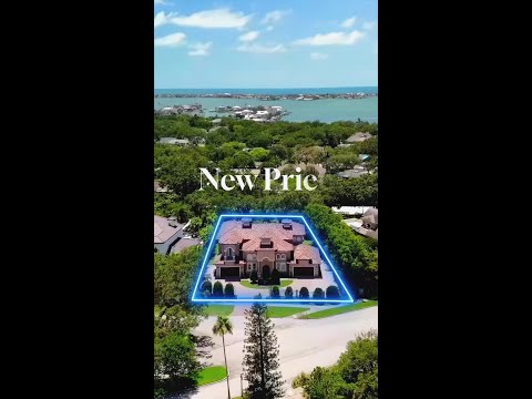 Belleview Island's $6.7M Waterfront Jewel - Spacious Luxury, Private Dock, Lavish Amenities!