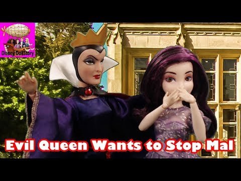 Evil Queen Wants to Stop Mal- Part 2 - Mal and Ben are Together Descendants Disney