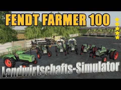 LS19 Modvorstellung Landwirtschafts-Simulator :[FBM Team] Fendt Farmer 100 V 1.0.0.0