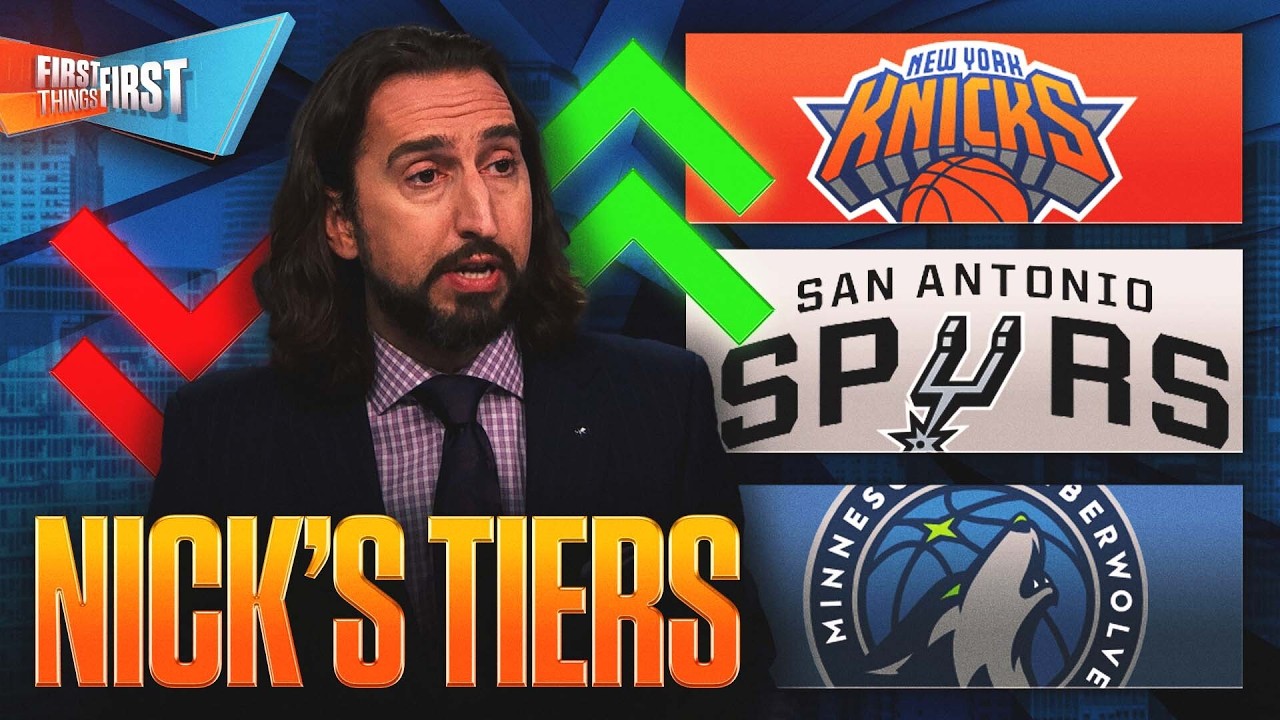 Knicks ‘playing too well’, Spurs ready for war, T-Wolves America’s sweethearts on Nick’s Tiers | FTF