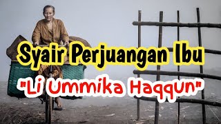 Download lagu SYAIRAN LI UMMIKA HAQQUN SYAIR PERJUANGAN IBU NASEHAT LDII mp3