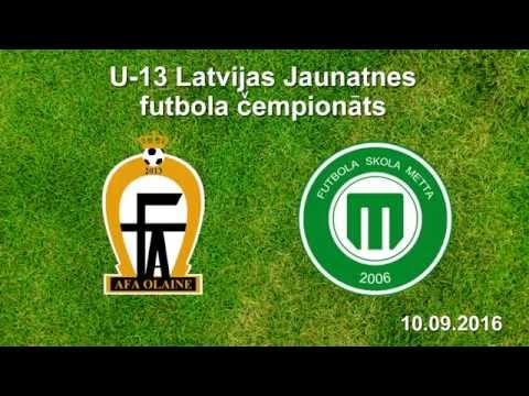 U-13 AFA Olaine - FS Metta Rīga (Highlights)