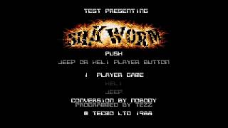 ATARI XL / XE =+ SILK WORM += TEST 1