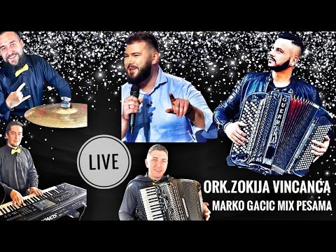 Marko Gacic & Orkestar Zokija Vincanca splet dobrih pesama uzivo