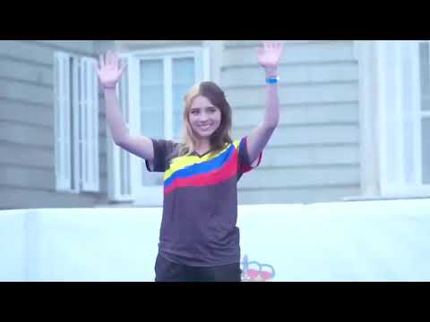 我哥倫比亞 女友Valentina。精灵射箭手，这是从迪士尼逃出来参加奥运会的吗？