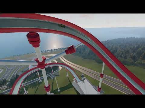 Car Jump Arena 2023 - Cinematic Bobsled Preview - 4K