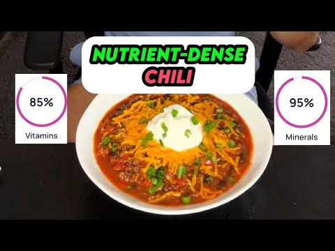 High-Protein, Nutrient-Dense Chili