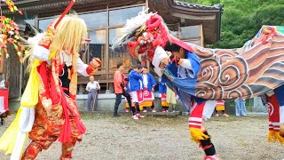 高岡 石堤獅子舞 宮参り | 富山県高岡市 Shishimai: Traditional Japanese Lion Dance