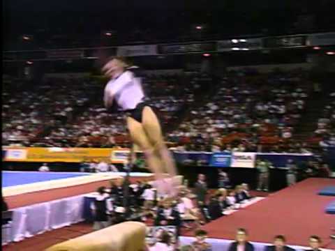 Jamie Dantzscher - Vault 2 - 1997 U.S. Gymnastics Championships - Women - Day 2