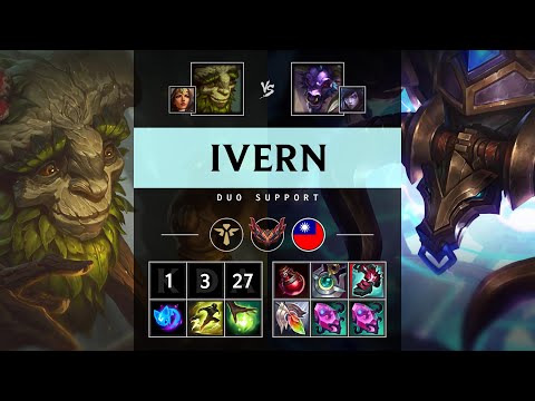 Ivern Support vs Alistar - TW Grandmaster Patch 25.15