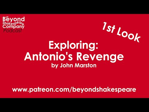 Antonio's Revenge (2 Antonio and Mellida) (Beyond Shakespeare, webcam, 2020)
